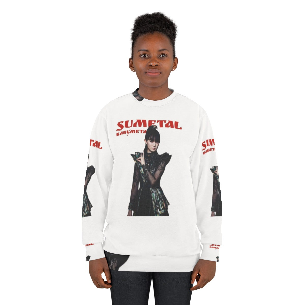 Sumetal Japanese Metalcore Band Sweatshirt - women