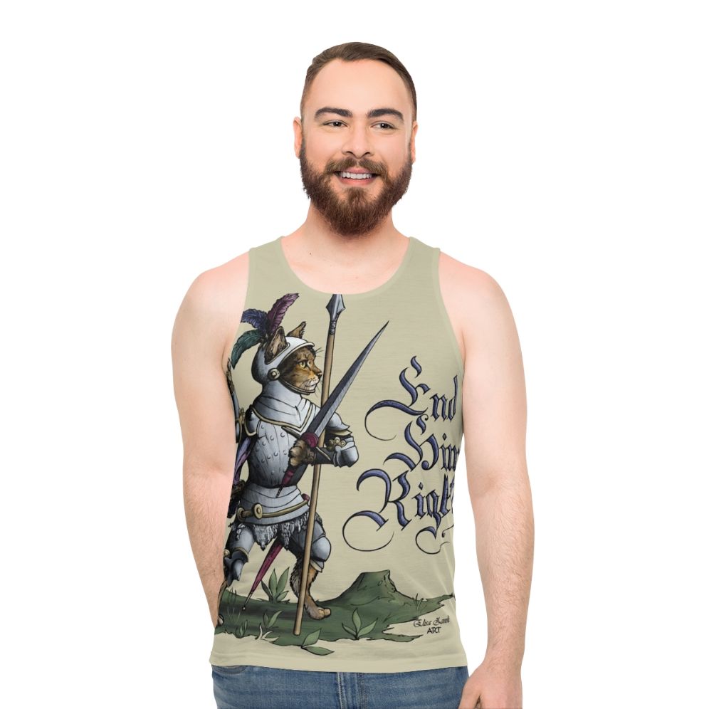 Hemanimals Medieval Unisex Tank Top - men