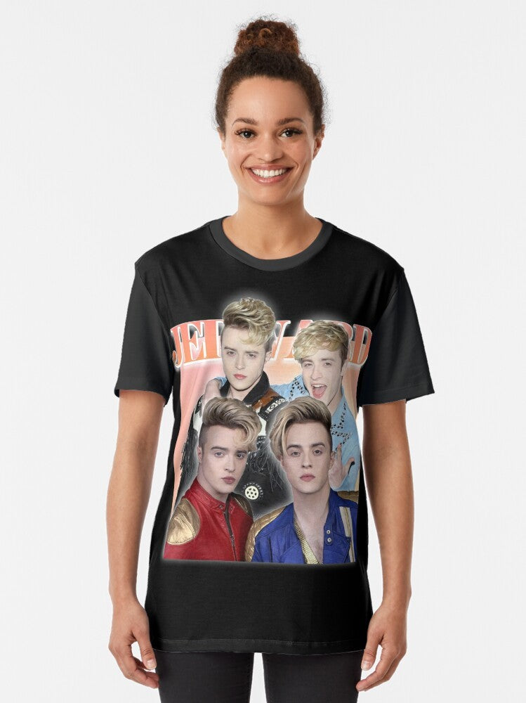 Jedward - Irish Singers from the 80s and 90s Retro Graphic T-Shirt - Women