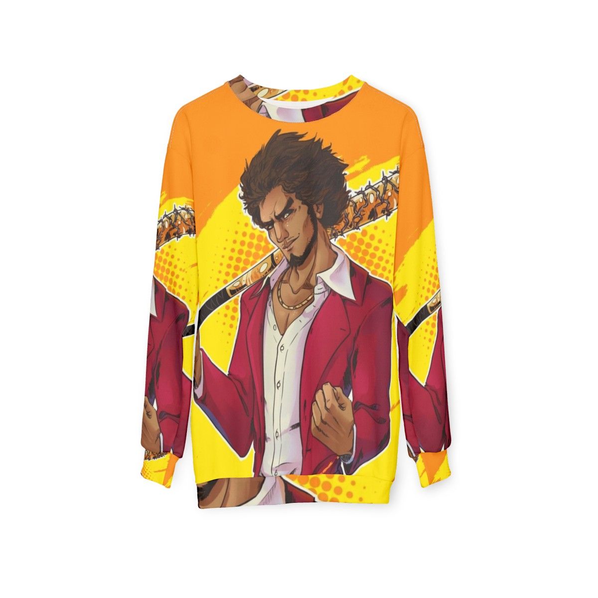 Ichiban Kasuga Yakuza Sweatshirt - hanging