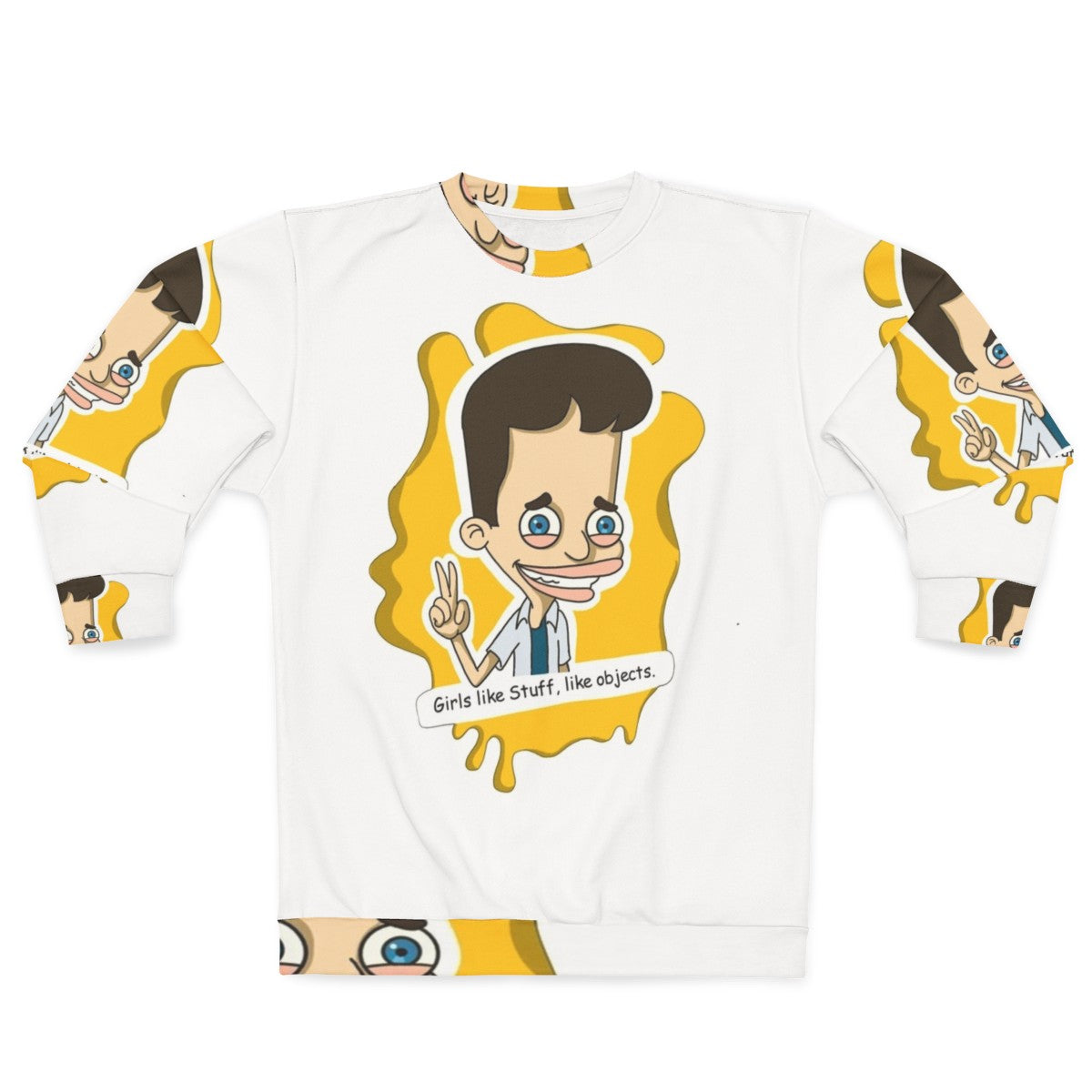 Big Mouth Netflix Sweatshirt featuring the show's iconic character