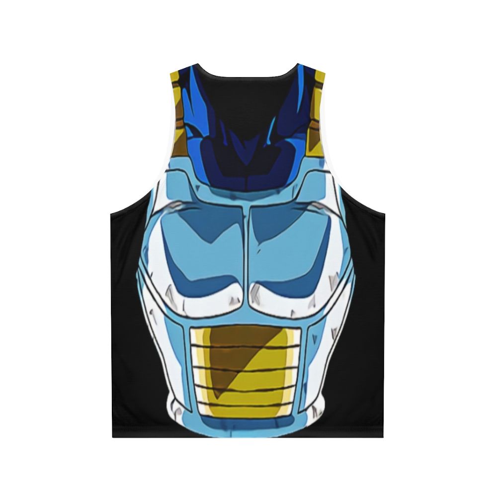 Dragon Ball Vegeta Armor Unisex Tank Top - Back