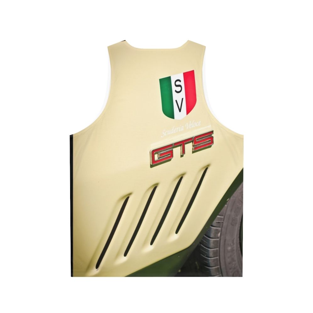 Holden Monaro GTS Scuderia Veloce Unisex Tank Top - Back