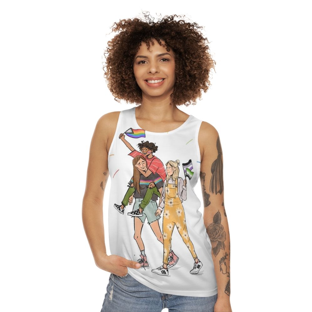 Heartstopper Unisex Tank Top - women