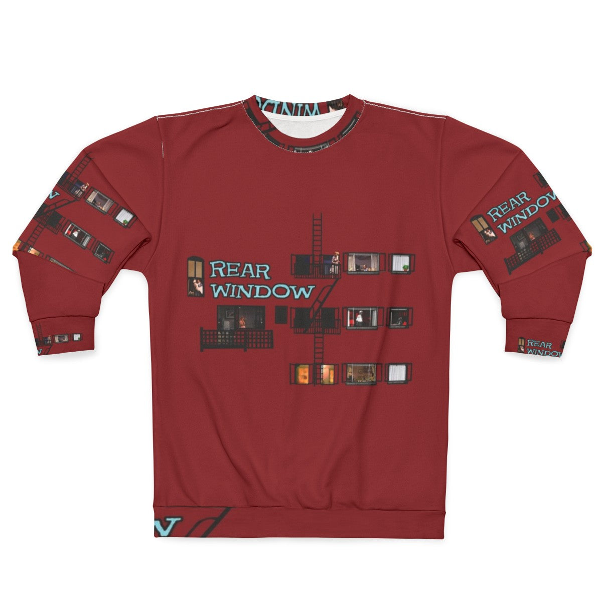 Rear Window Hitchcock Thriller Classic Film Movie Merchandise Sweatshirt