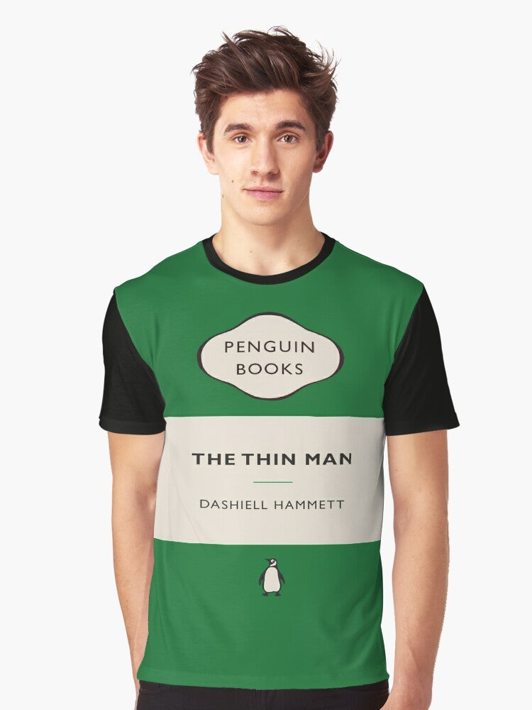 Vintage-style Penguin Classics "The Thin Man" graphic t-shirt - Men