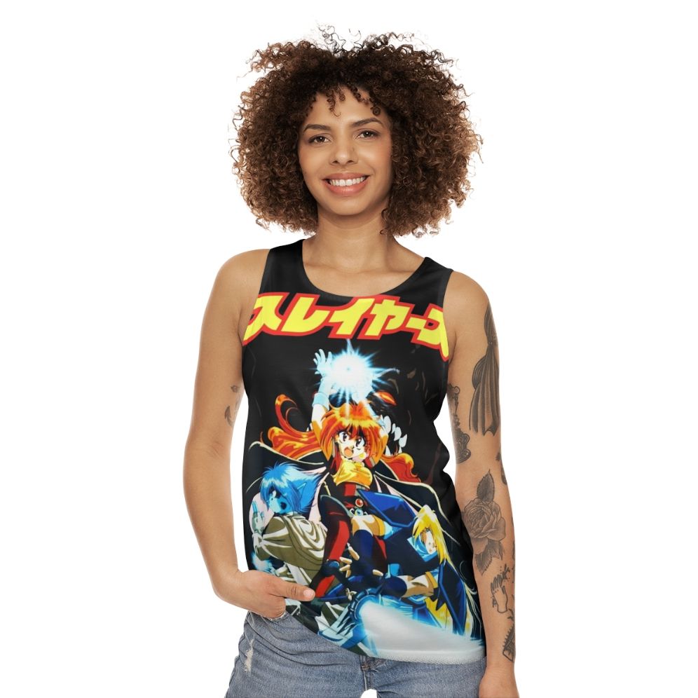 Slayers anime tank top featuring Lina Inverse - women