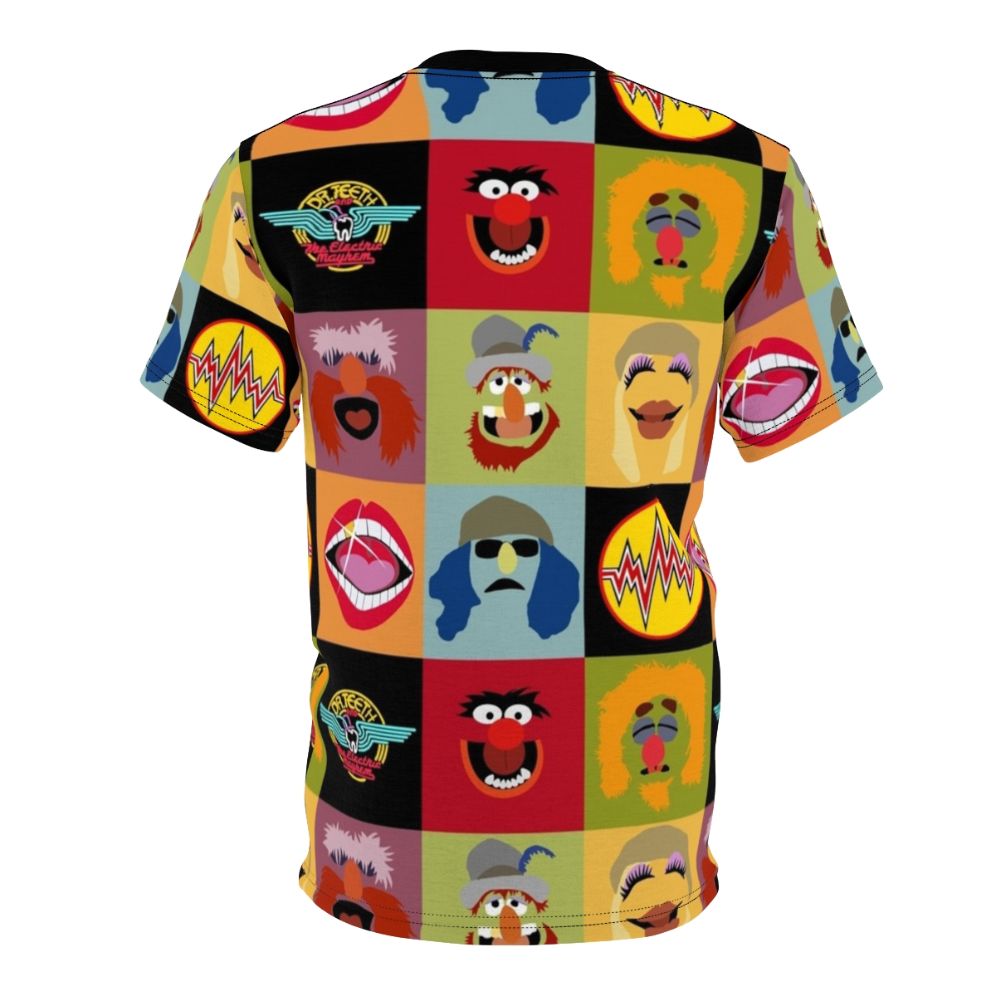 Muppets inspired Dr Teeth & Electric Mayhem all-over print t-shirt - Back