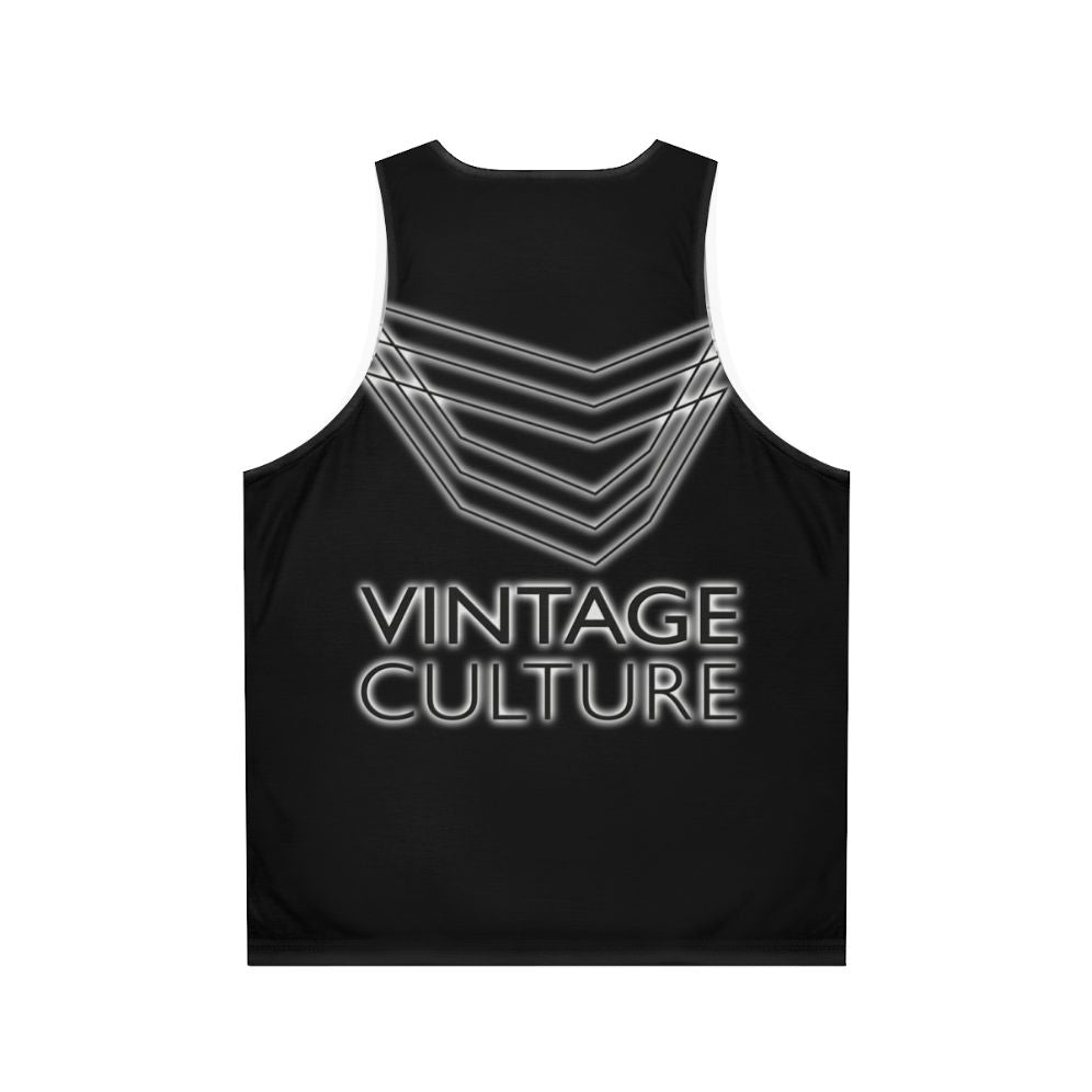 Vintage Culture Unisex Tank Top - Back