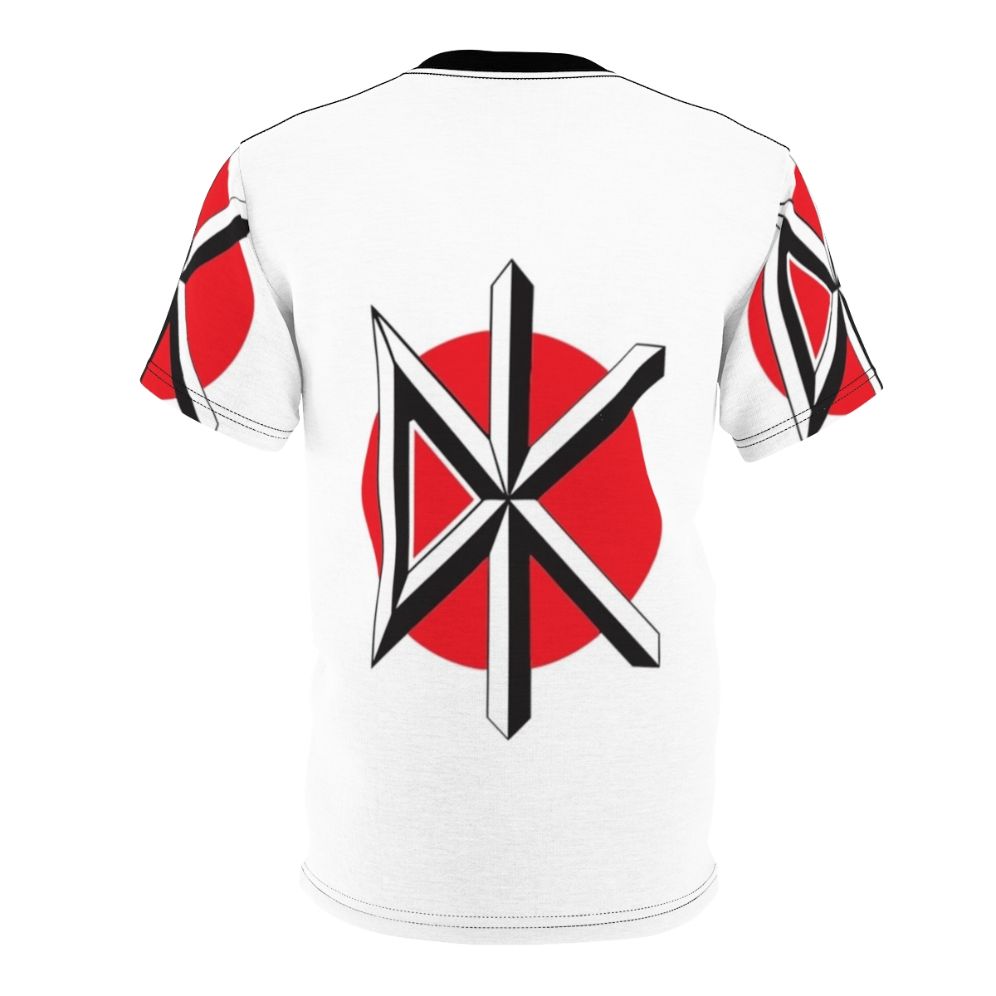 Dead Kennedys punk rock band t-shirt with classic AOP design - Back