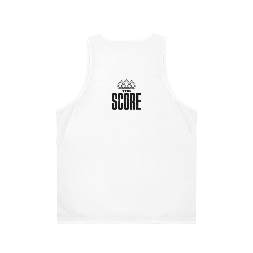 The Score Band Unisex Music Fan Tank Top - Back