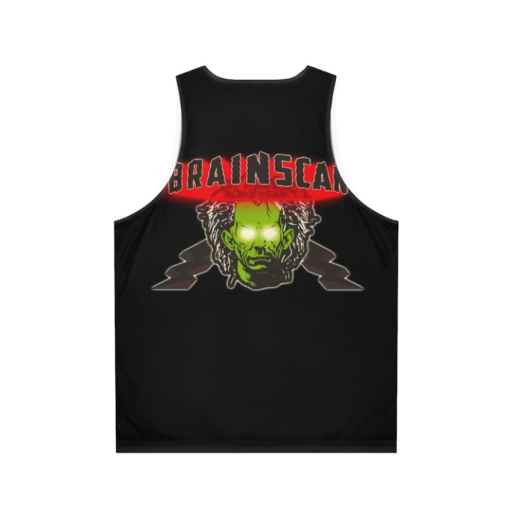 Brainscan 90s cult classic horror movie unisex tank top - Back