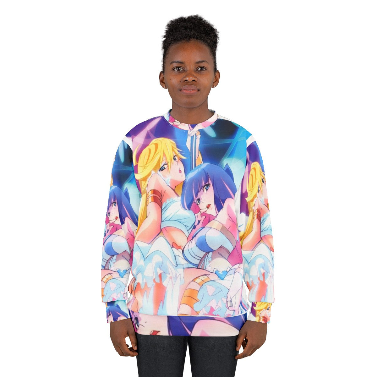 Panty and Stocking anime-inspired sweatshirt - women