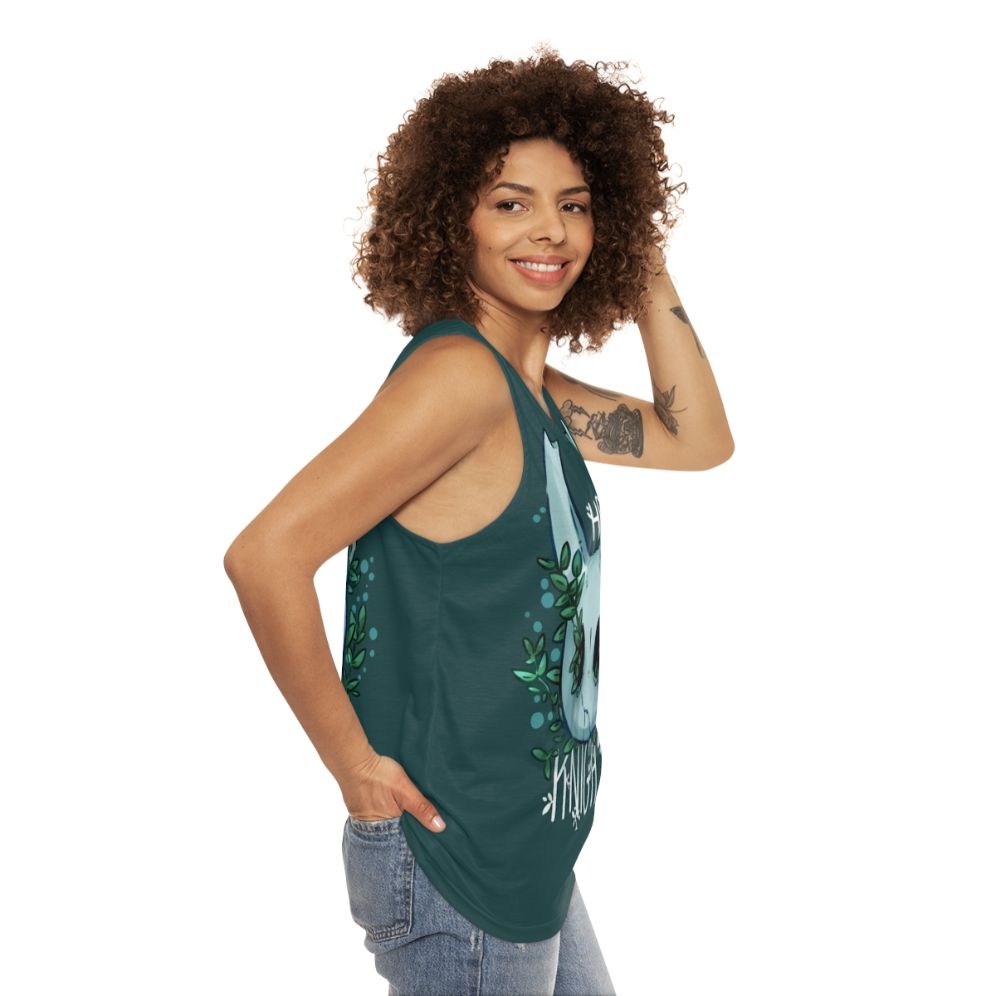 Unisex Hollow Knight Tank Top - women side