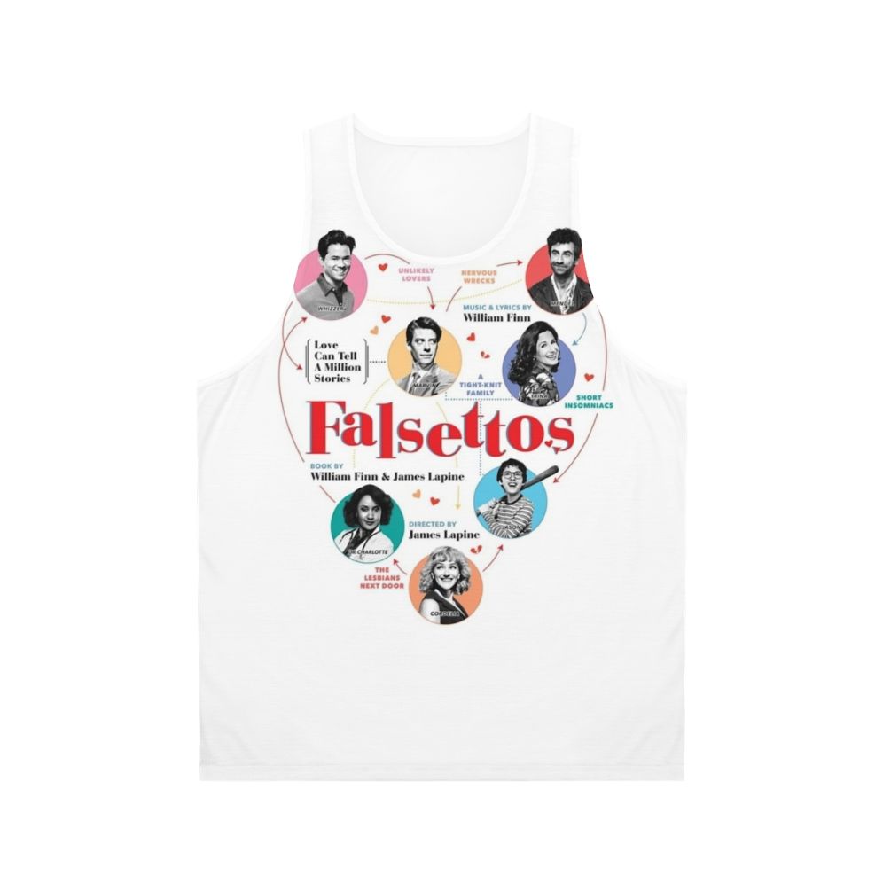 Falsettos 2016 Broadway Musical Unisex Tank Top