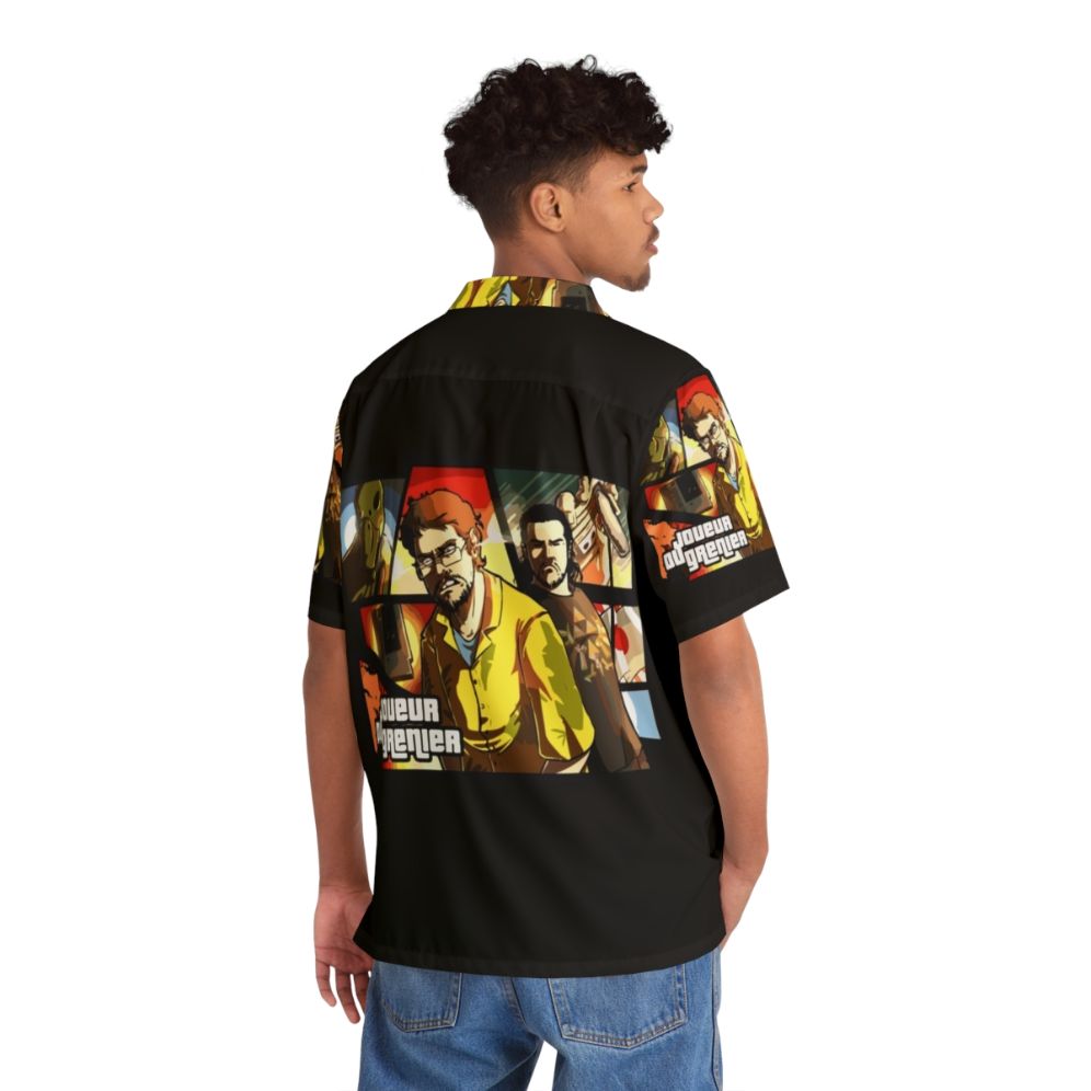 Attic Player JDG GTA Hawaiian Shirt - People Back