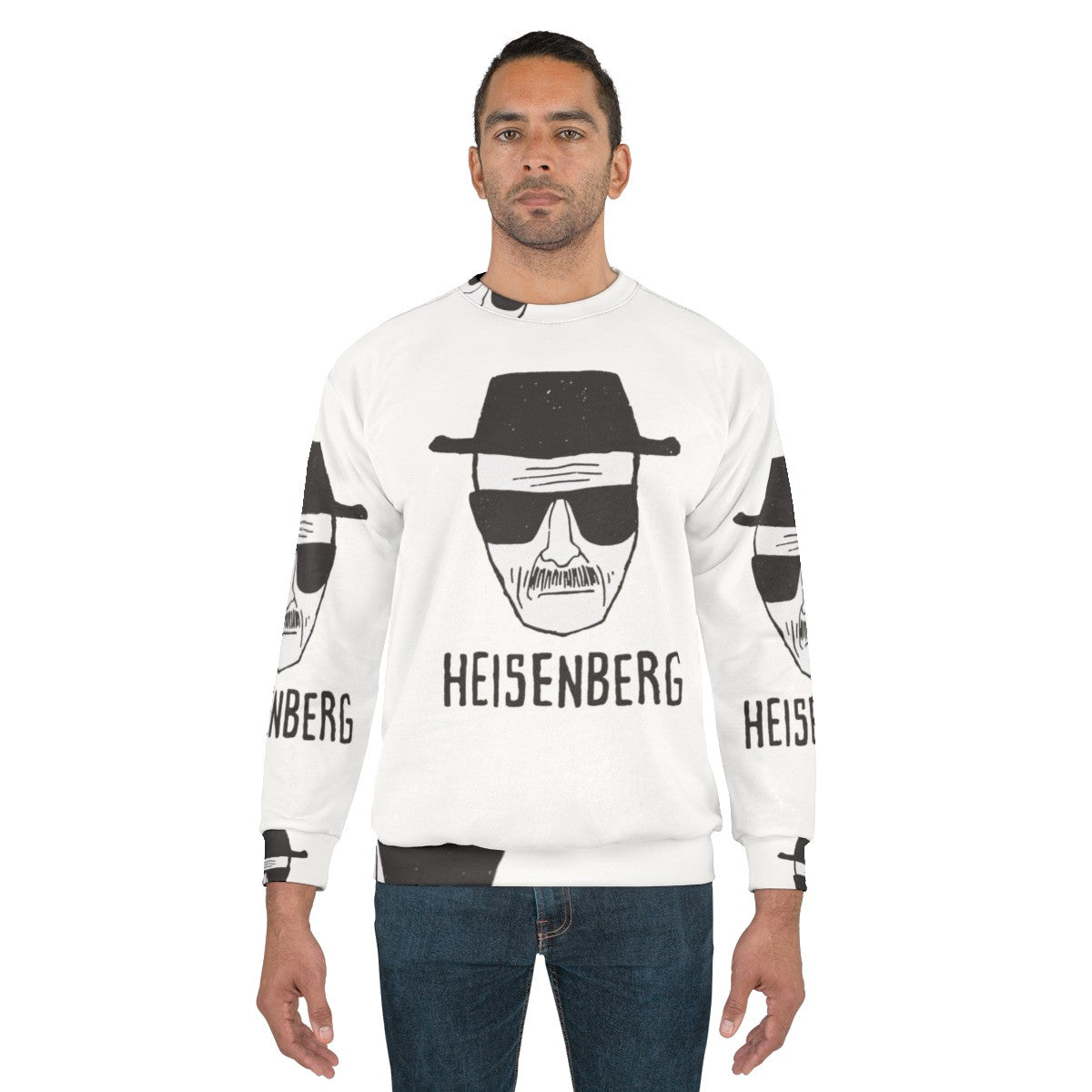 Breaking Bad Heisenberg Drawing Classic Sweatshirt - men