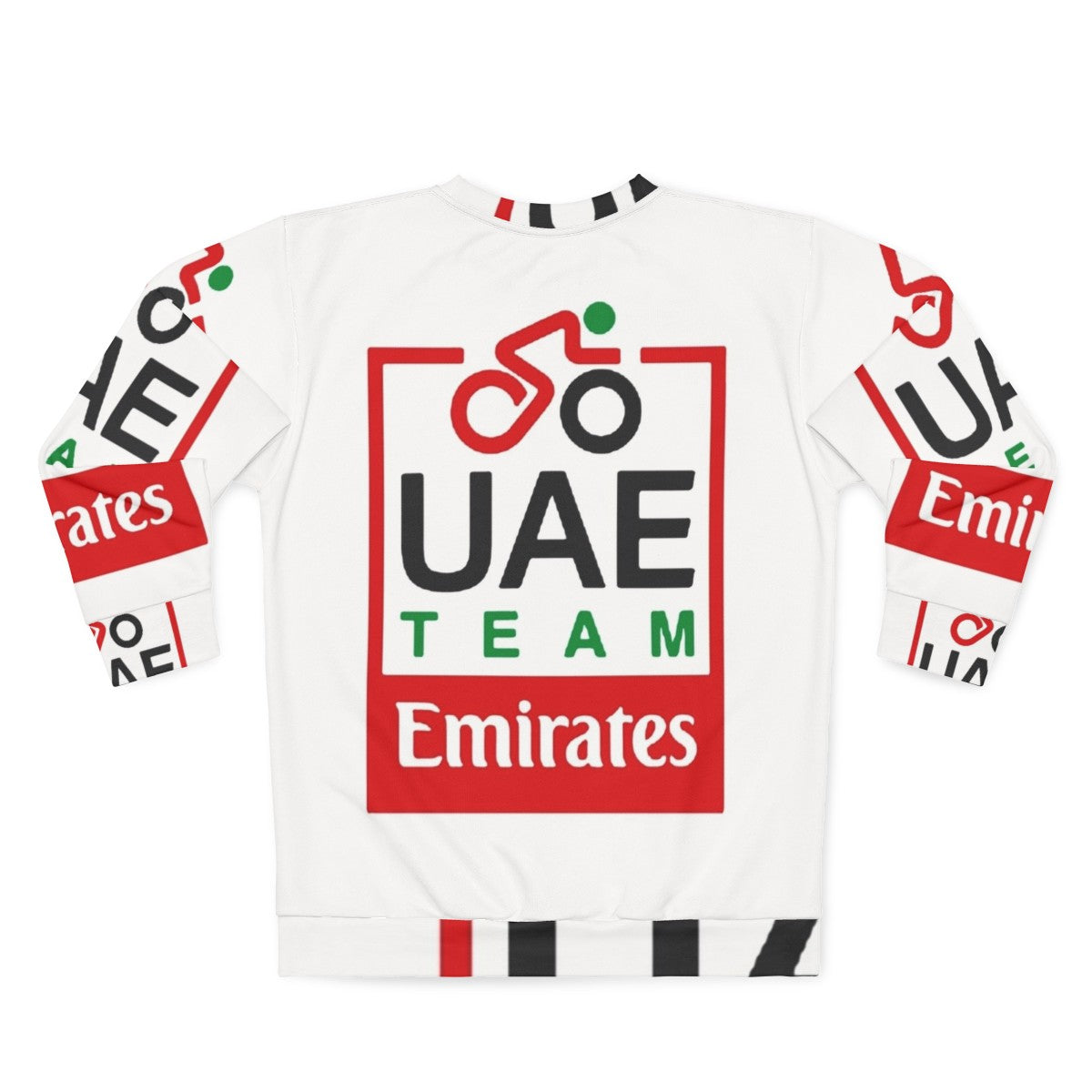 UAE Team Emirates Pro Cycling Sweatshirt - Back