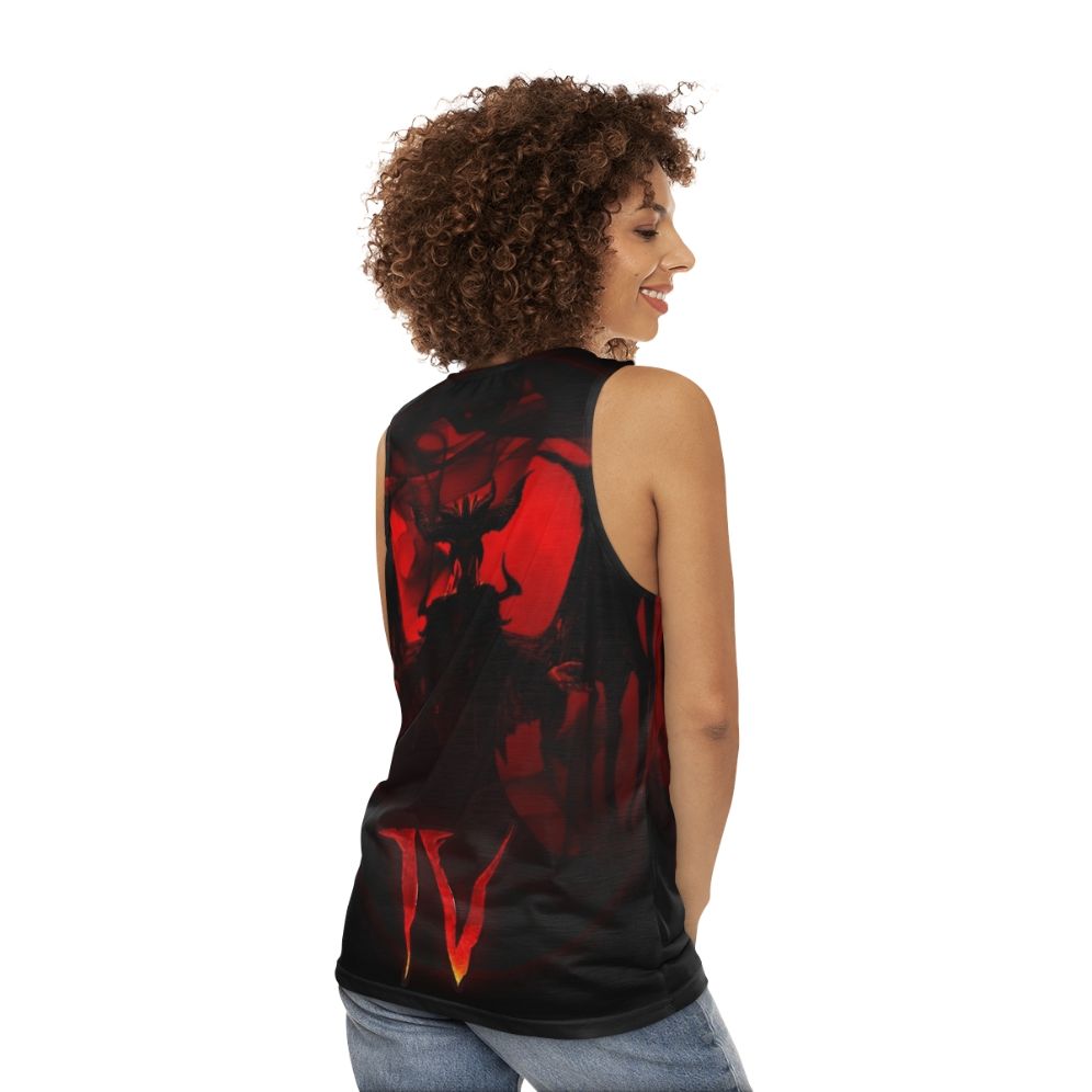 Diablo 4 Lilith Unisex Tank Top - women back