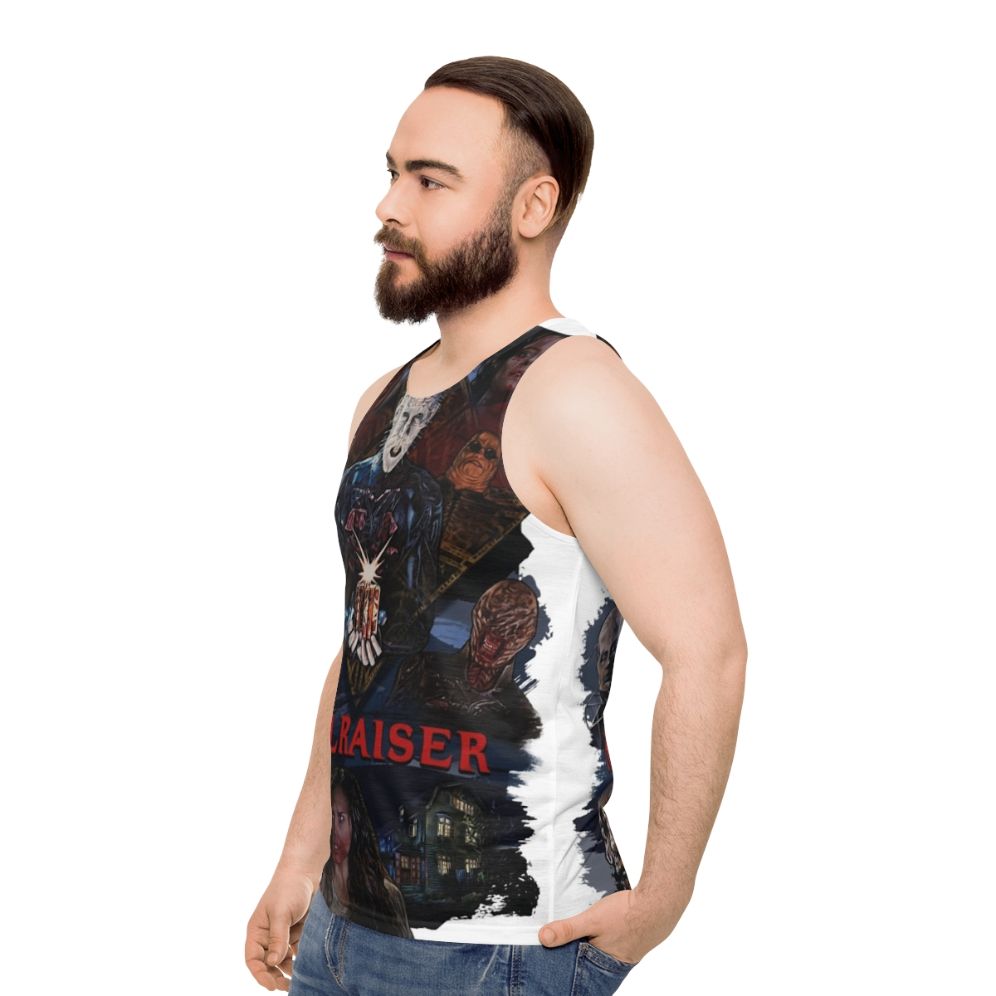 Hellraiser Pinhead Cenobites Unisex Tank Top - men side