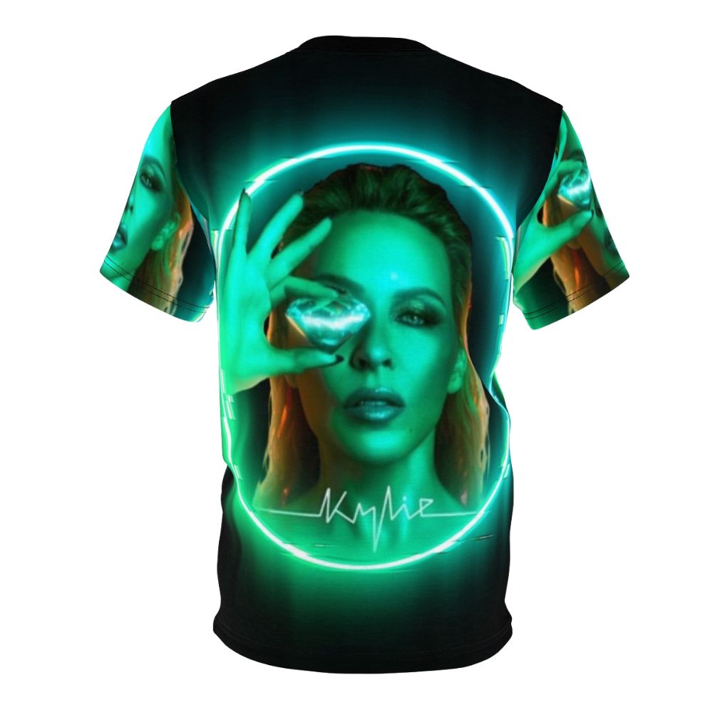 Tension Kylie Glow Inspired Custom Graphic T-Shirt - Back