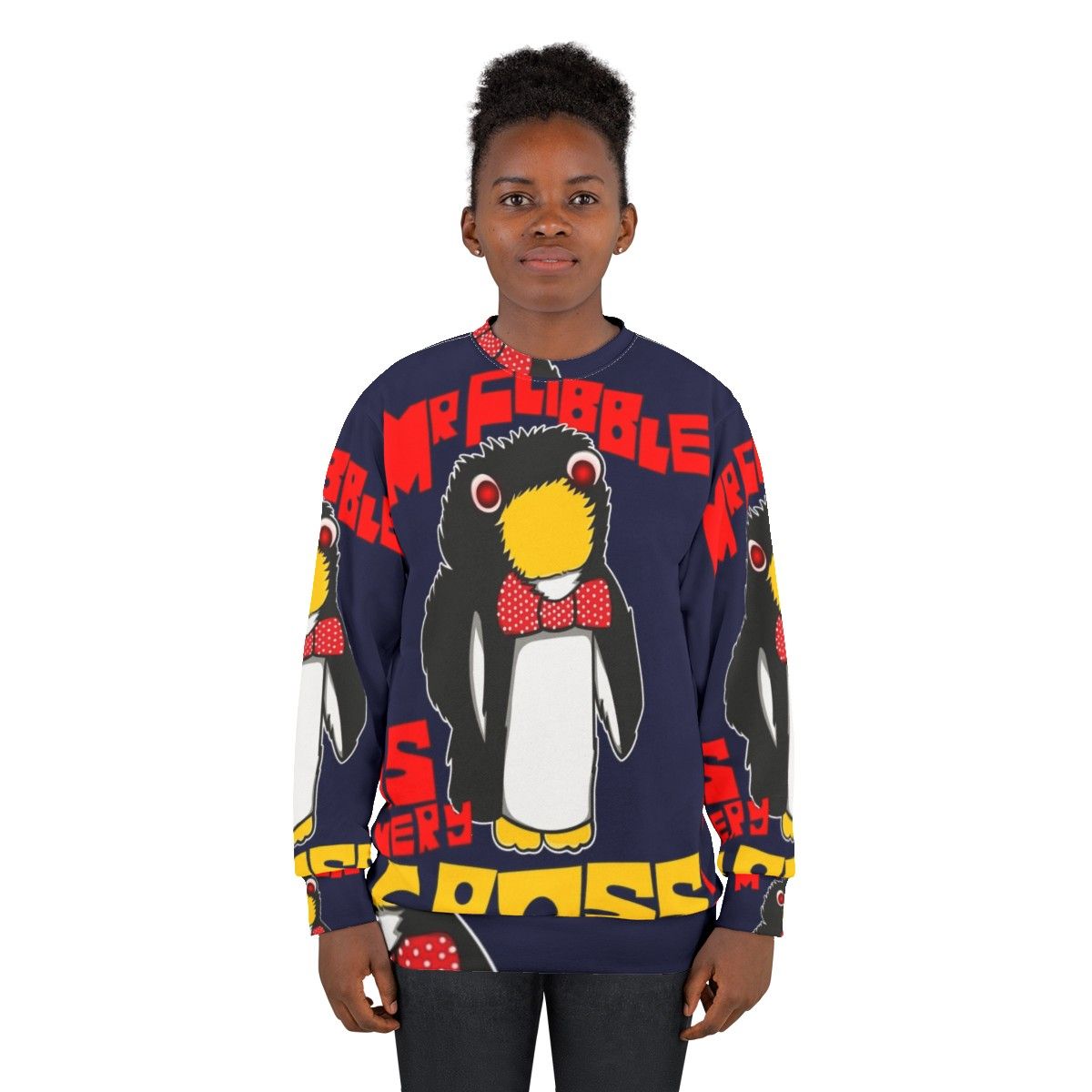 Red Dwarf Mr Flibble Is Very Cross Sweatshirt - women