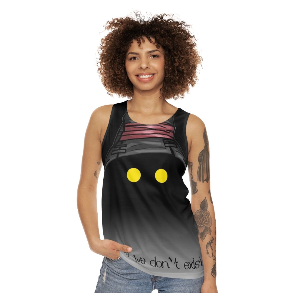 Final Fantasy IX Vivi "Maybe We Don't Exist" Unisex Tank Top - women