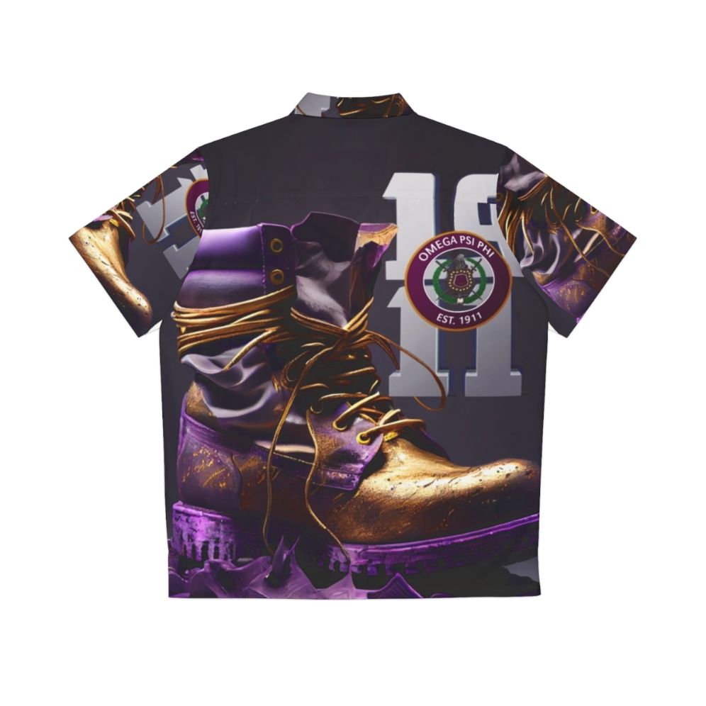 Omega Psi Phi Proud to Be an Omega Man Hawaiian Shirt - Back