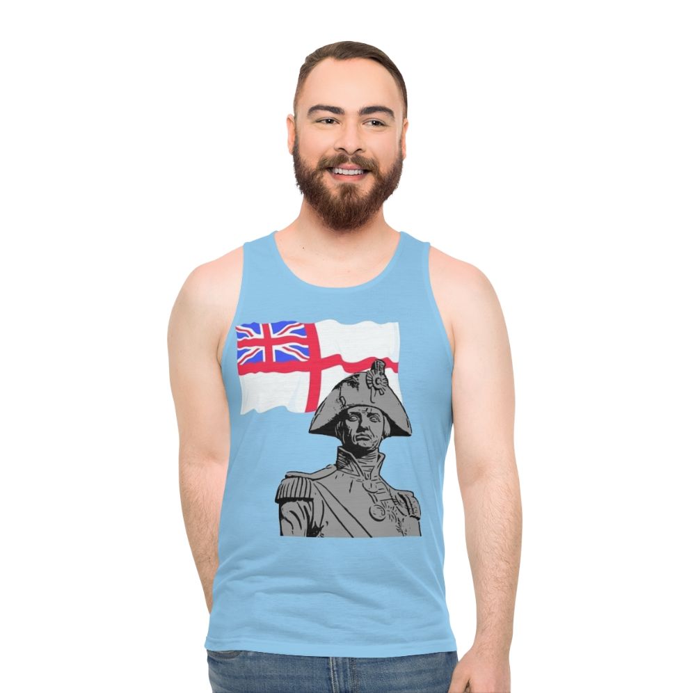 Horatio Nelson Hero Unisex Tank Top - men