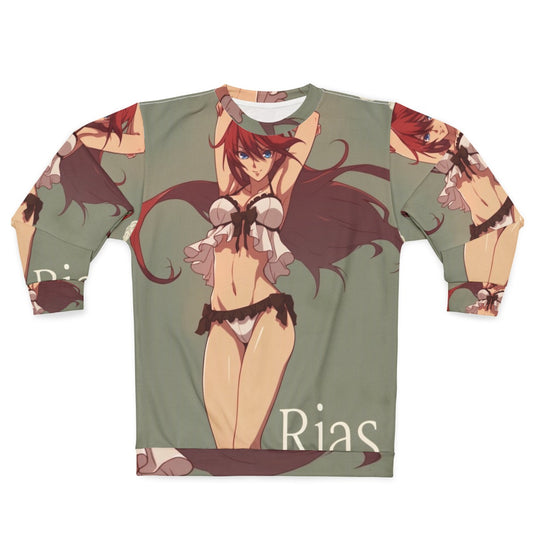 Rias Gremory pinup style sweatshirt