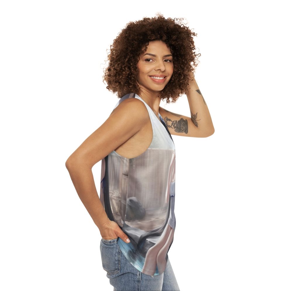 Hestia Anime Tank Top - women side