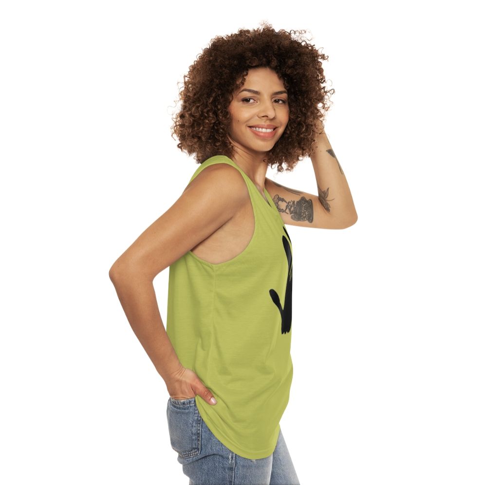 Unisex Total Drama Trent Tank Top - women side