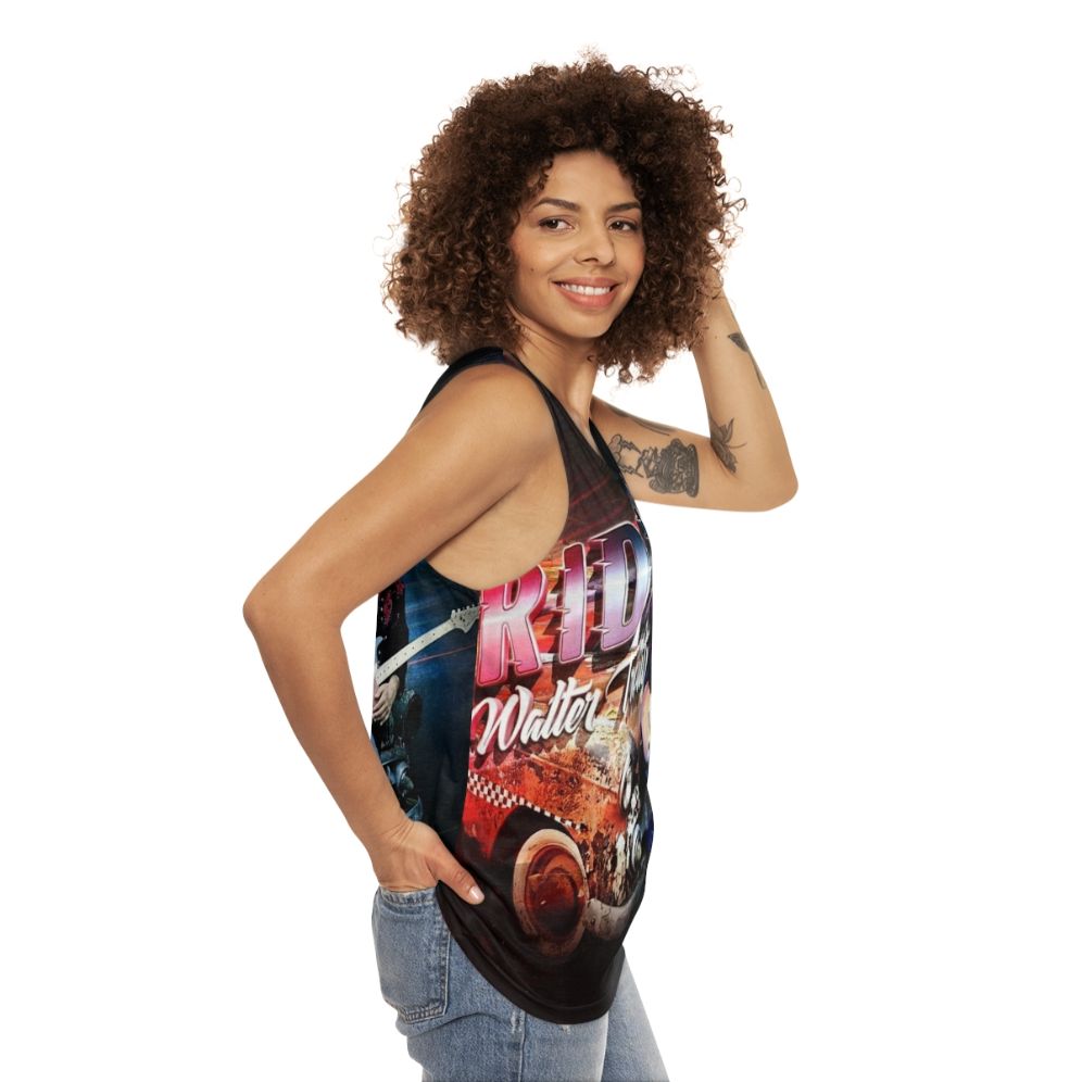 Walter Trout Vintage Unisex Concert Tank Top - women side