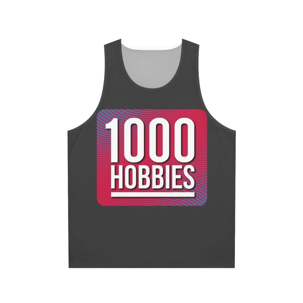 Podcast Hobbies Unisex Tank Top