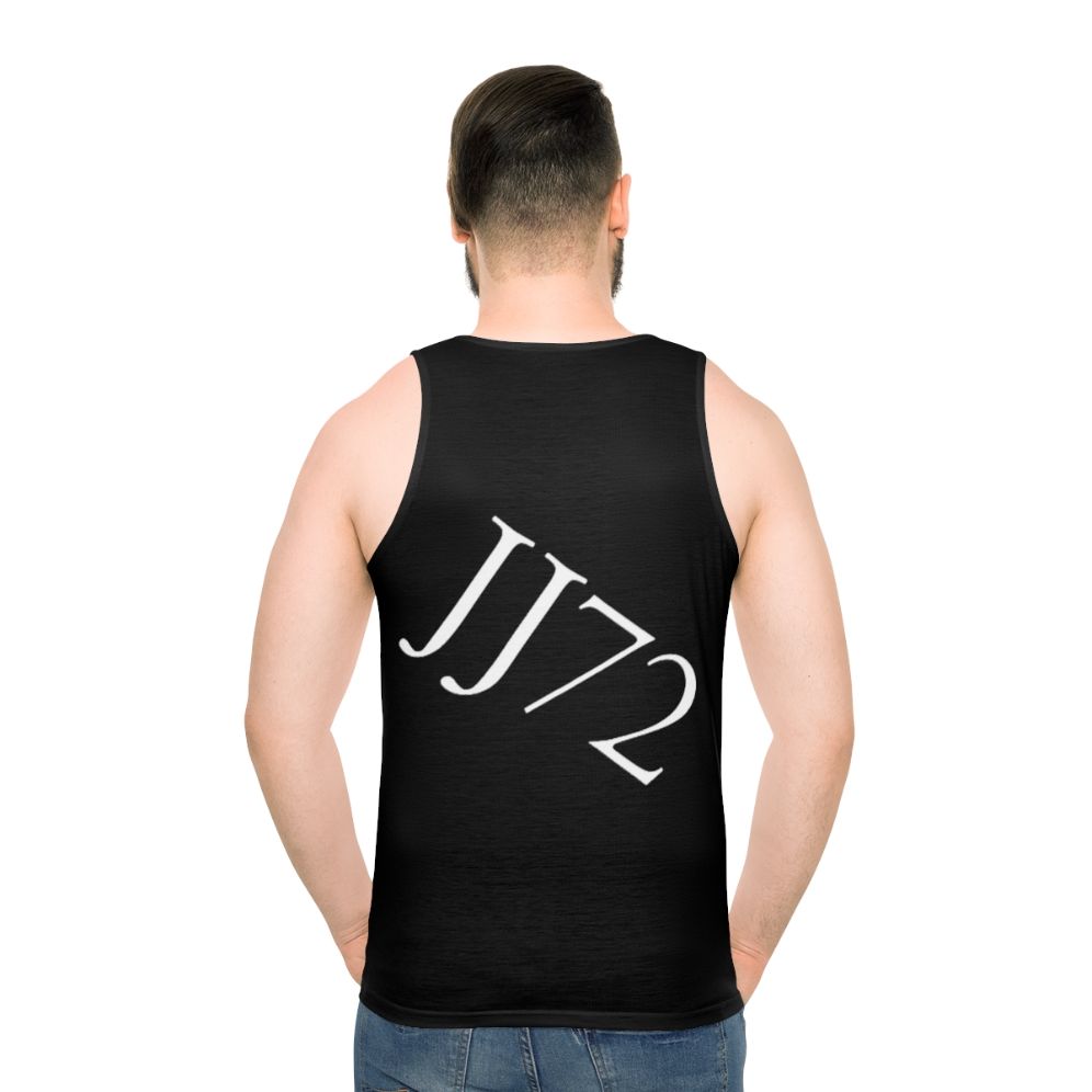 Unisex "I Want To Be A Happy Boy" Tank Top - men back