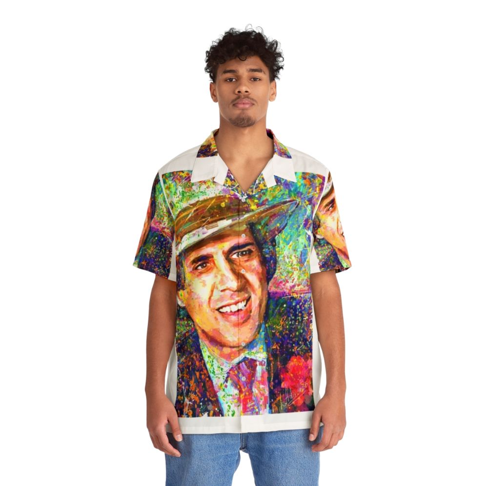 Adriano Celentano Dream Hawaiian Shirt with Impressionist Art - Lifestyle