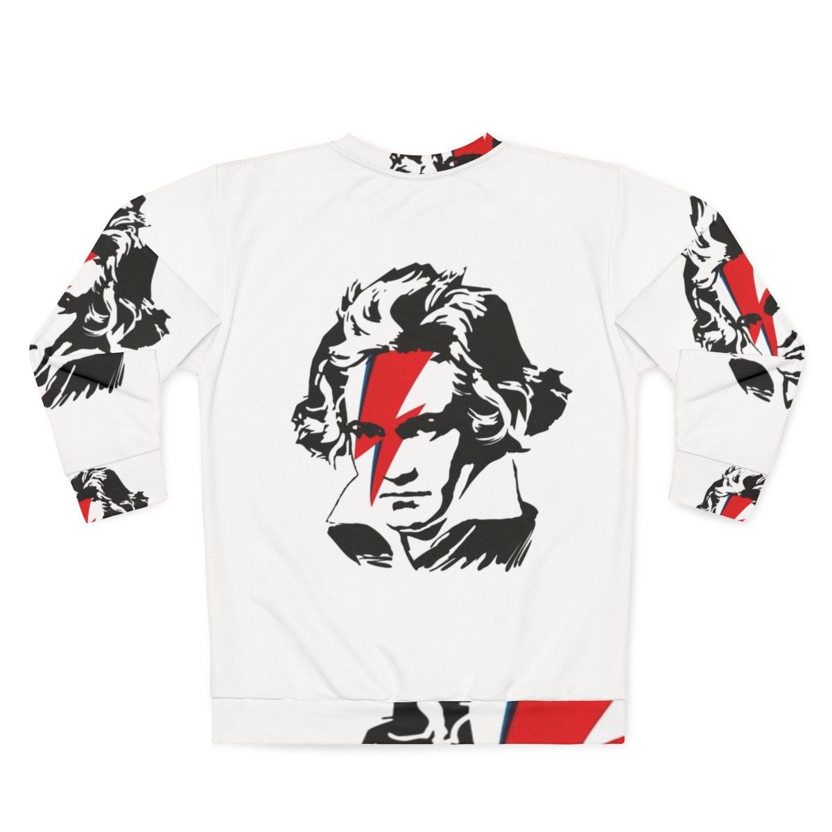 Beethoven x Ziggy Classic Rock Sweatshirt - Back