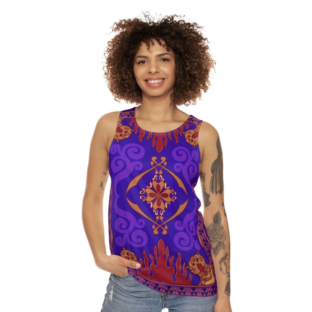 Aladdin 1992 Magic Carpet Unisex Tank Top - women