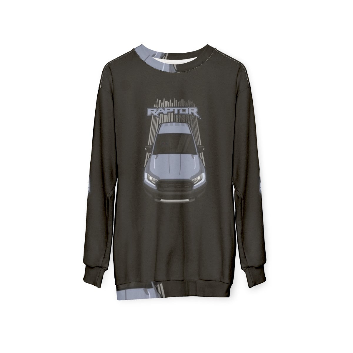 Ford Ranger Raptor 2019 2020 Silver Sweatshirt - hanging