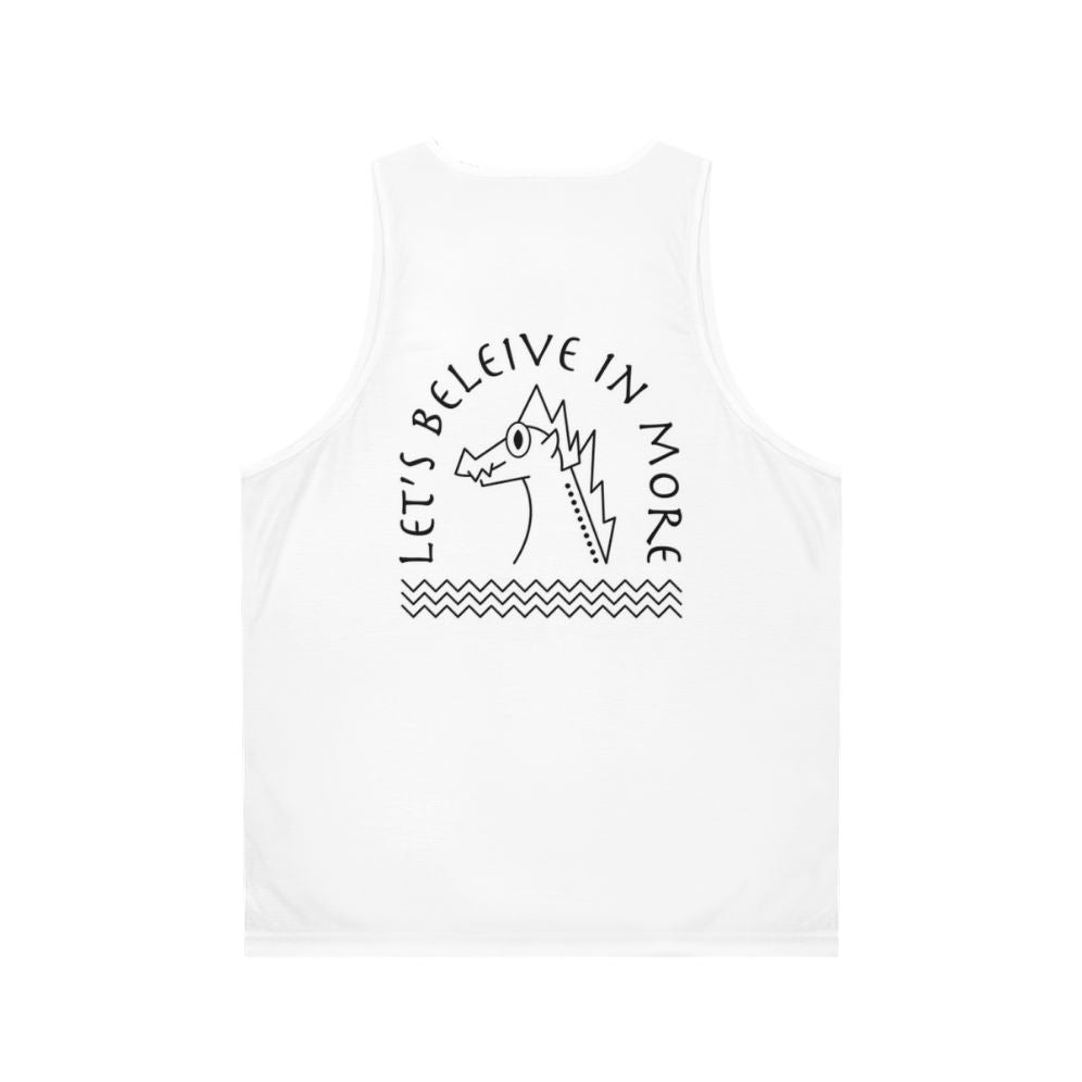 Unisex dragon tank top with a fantasy design - Back