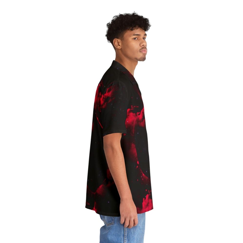 Cosmic Black Hole Hawaiian Shirt - Space Inspired Fashion - People Pight