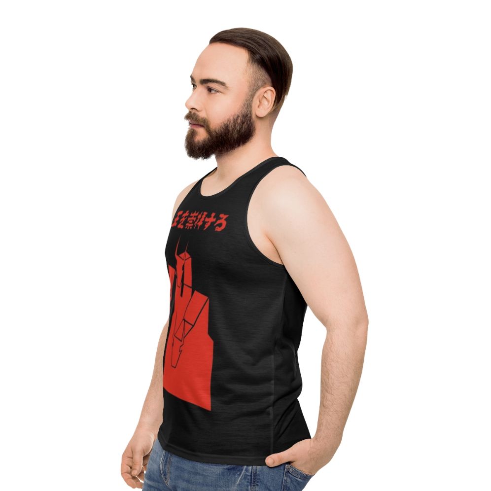 MF DOOM Unisex Tank Top - men side