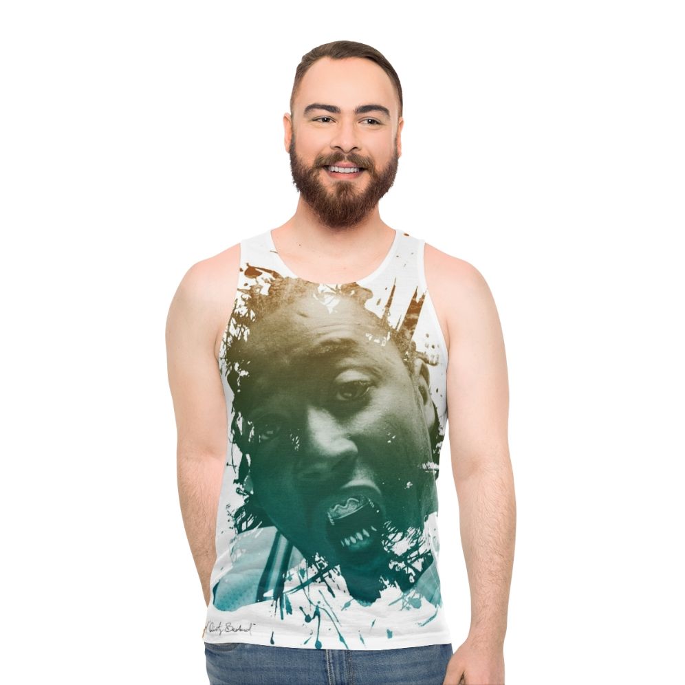 Ol Dirty Bastard Portrait Unisex Tank Top - men