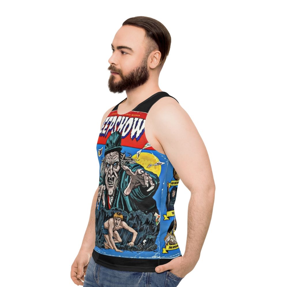 Creepshow 2 unisex horror tank top - men side