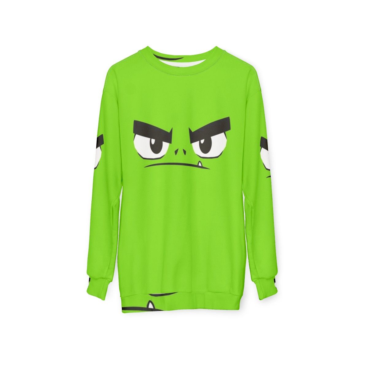 Angry Beast Boy Superhero Sweatshirt - hanging