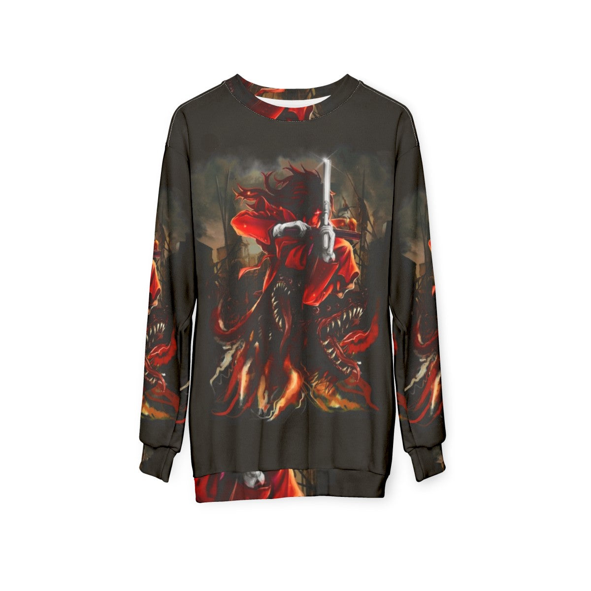 Hellsing Alucard The Bird of Hermes Sweatshirt - hanging