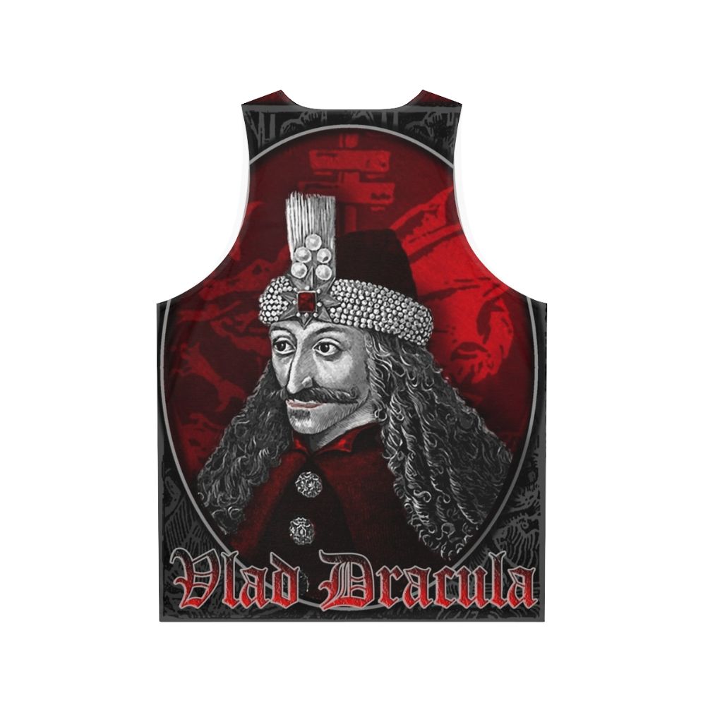 Vlad Dracula Gothic Unisex Tank Top - Back