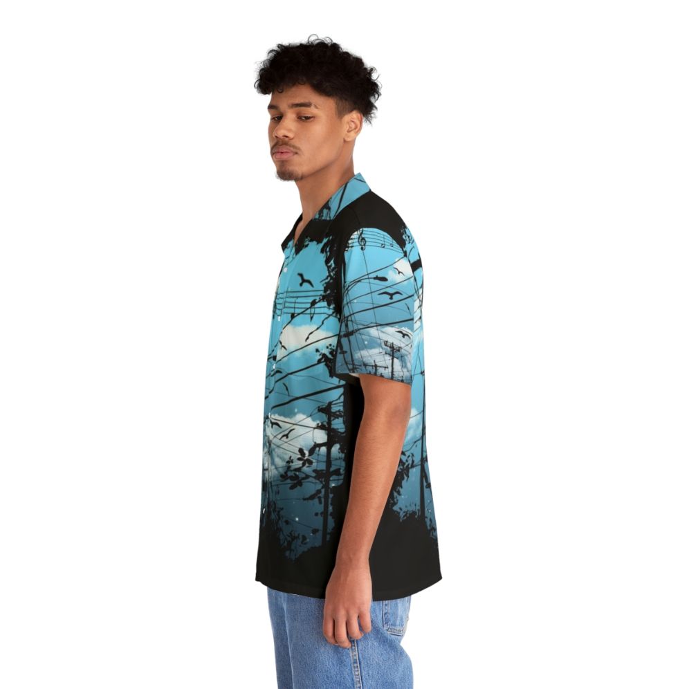 Electric Music City Tropical Hawaiian Shirt - People Left