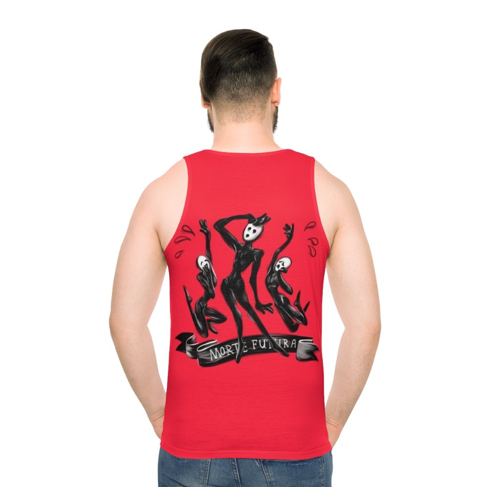 Pathologic Tragedian Unisex Tank Top - men back