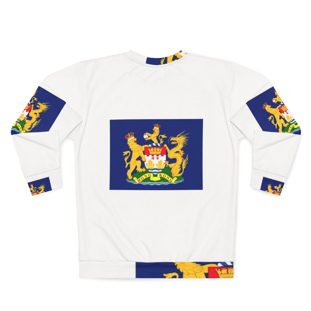 Hong Kong Autonomy Movement Flag Sweatshirt - Back